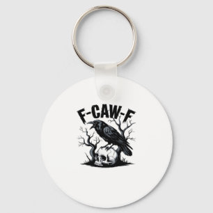 F-Caw-F Essential Minimal Clean Keychain