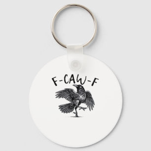 F-Caw-F Essential Retro Classic Keychain