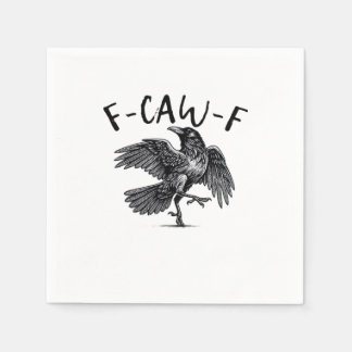 F-Caw-F Essential Retro Classic Napkin