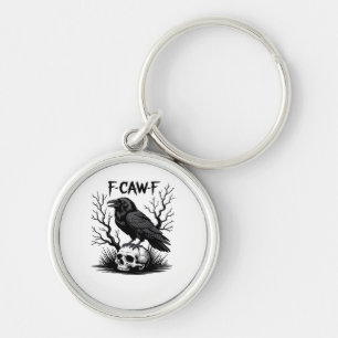 F-Caw-F Essential Vintage Cool Keychain