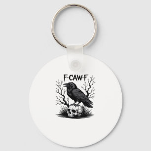 F-Caw-F Essential Vintage Cool Keychain
