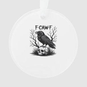 F Caw F Essential Vintage Cool Look Ornament