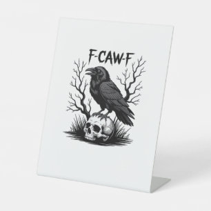 F Caw F Essential Vintage Cool Look Pedestal Sign