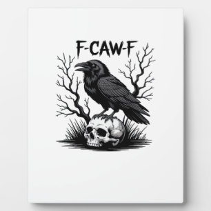 F Caw F Essential Vintage Cool Look Plaque