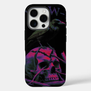 F-Caw-F Funny Black Crow Bird iPhone 16 Pro Case