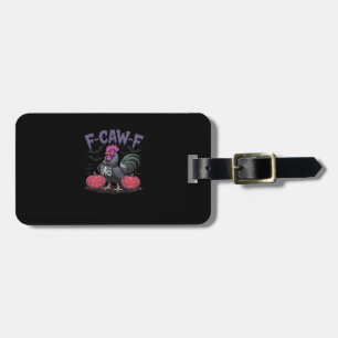 F-Caw-F Funny Chicken Classic Simple Style Luggage Tag