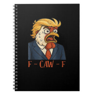 F-Caw-F Funny Chicken Classic Vintage Cool Notebook