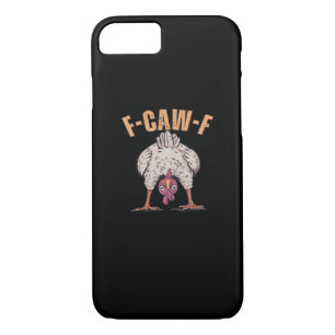 F-Caw-F Funny Chicken Classic Vintage Graphic Case-Mate iPhone Case