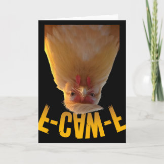 F-caw-f Funny Chicken Humor F-caw-f Quote Trump  Card