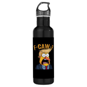 F-Caw-F Funny Chicken Rooster Classic 710 Ml Water Bottle