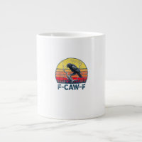 F-Caw-F Funny Raven Crow Vintage Gothic Bird Pun M