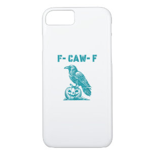 F-Caw-F Funny Raven Gothic Crow Retro Classic Case-Mate iPhone Case