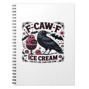 F Caw F Funny Trendy Notebook