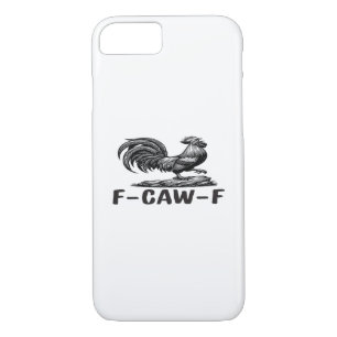 F-Caw-F Funny Wordplay Quote Sticker Case-Mate iPhone Case