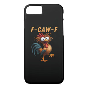 F-Caw-F Gothic Crow Humor Funny Vintage Style Case-Mate iPhone Case