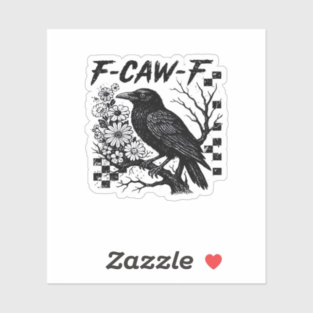 F-Caw-F Halloween Bird (Sheet)