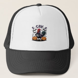 F-Caw-F Humor Crow Funny Gothic Trucker Hat