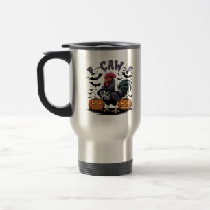 F-Caw-F Humour Crow Funny Gothic Travel Mug