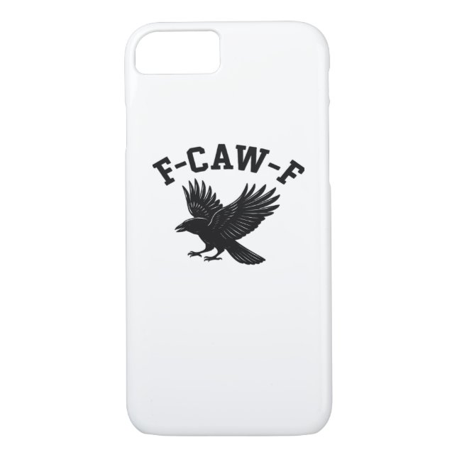 F-Caw-F Meme Funny Trendy Case-Mate iPhone Case (Back)