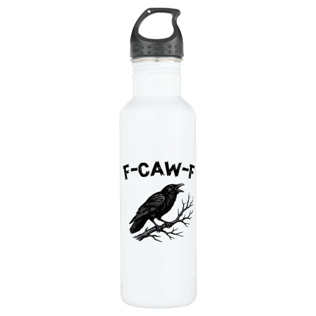 F-Caw-F Minimal Clean 710 Ml Water Bottle (Front)