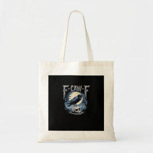 F-Caw-F Minimal Clean Tote Bag