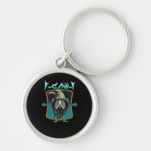 F-Caw-F Minimal Design Keychain