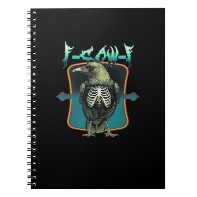 F-Caw-F Minimal Design Notebook (Front)