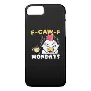 F-Caw-F Mondays Classic Minimal Clean Case-Mate iPhone Case
