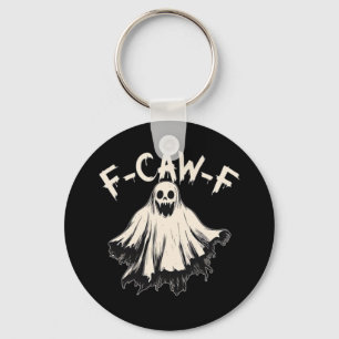 F-Caw-F Raven Retro Classic Keychain