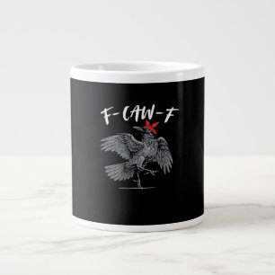 F-Caw-F Retro Classic Large Coffee Mug
