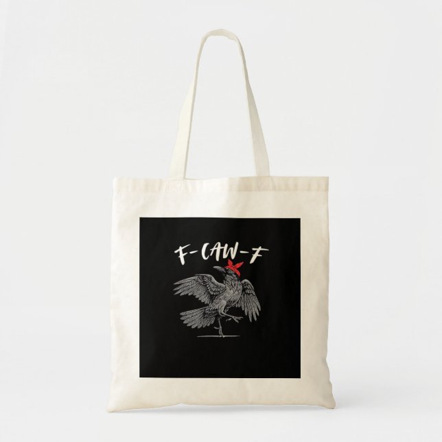 F-Caw-F Retro Classic Tote Bag (Front)