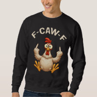 F-Caw-F Rooster Meme | Funny Chicken Pun | Rooster