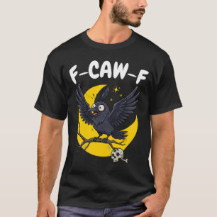 F-CAW-F Scared Crow - Spooky Moon T-Shirt