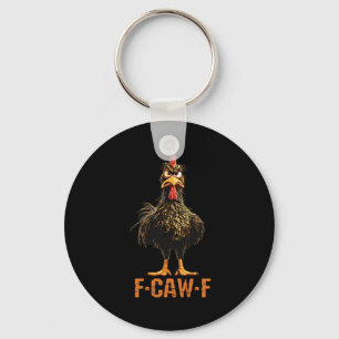 F-Caw-F Simple Clean Keychain