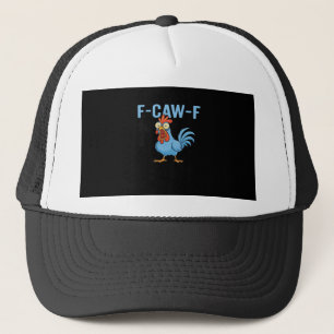 F-Caw-F Swearing Chicken Classic Retro Style Trucker Hat
