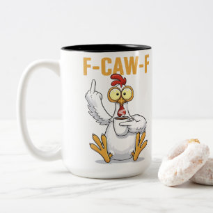 F-CAW-F  Two-Tone COFFEE MUG