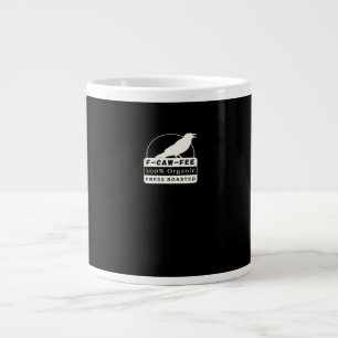 F-Caw-Fee Organic Style Classic Large Coffee Mug