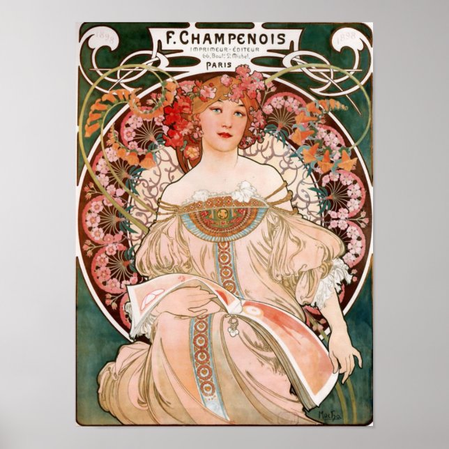 F. Champenois Imprimeur-Editeur Poster (Front)
