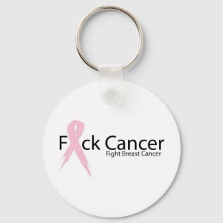 F*ck Breast Cancer Keychain