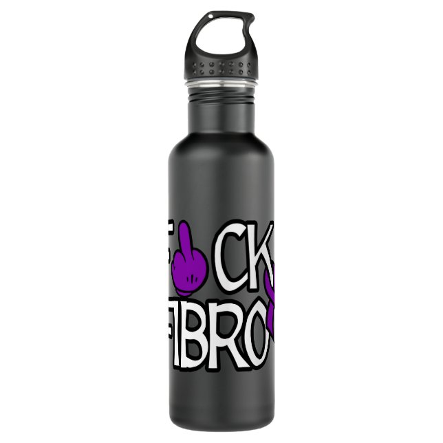 F#CK FIBRO 710 ML WATER BOTTLE (Front)