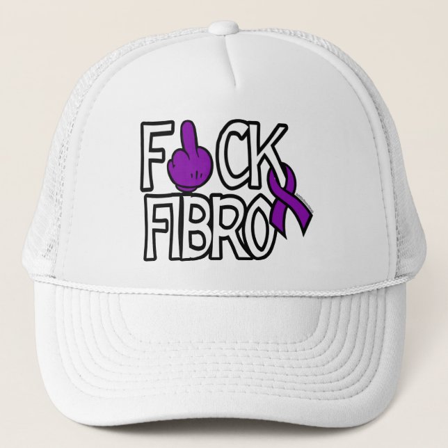 F#CK FIBRO TRUCKER HAT (Front)