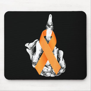 F%ck Leukemia Cancer Middle Finger Leukemia Awaren Mouse Pad