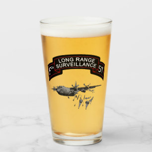 F Co 51st Inf LRSC Verre à pinte à bière