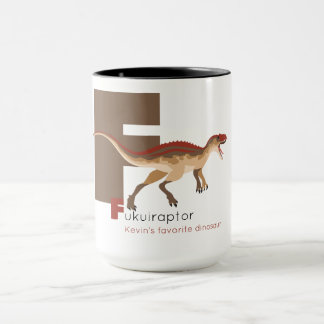 F comme Fukuiraptor Mug