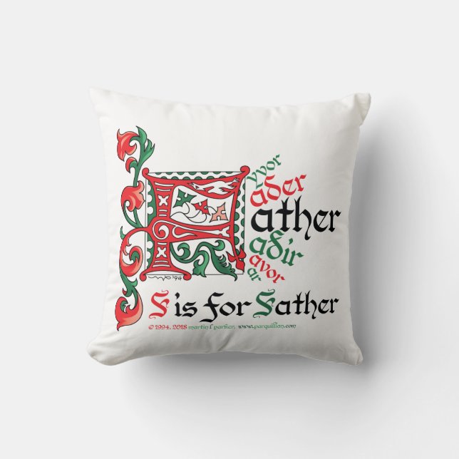 F est pour le Coussin père (Recto)