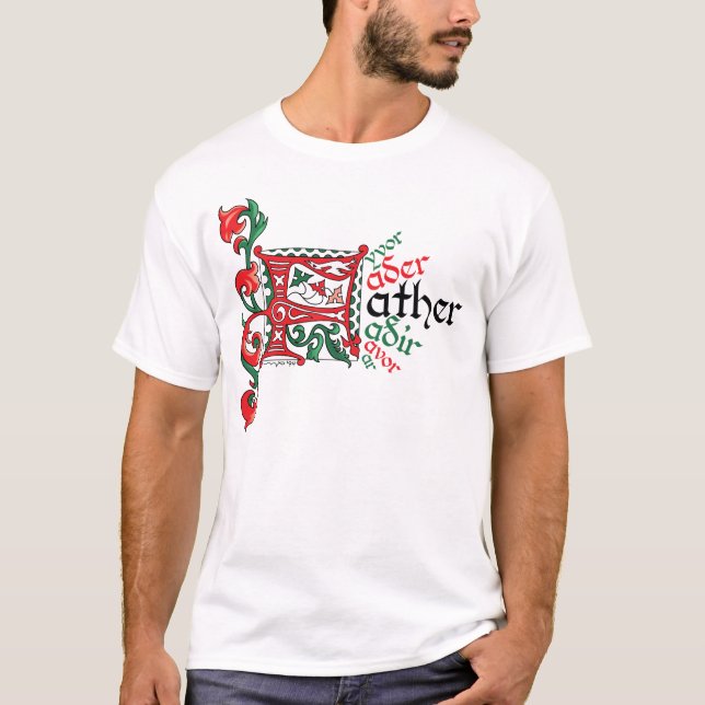 F est pour le Père T-shirt (Devant)