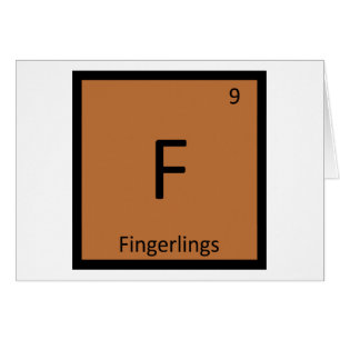 F - Fingerlings Chemistry Periodic Table Symbol
