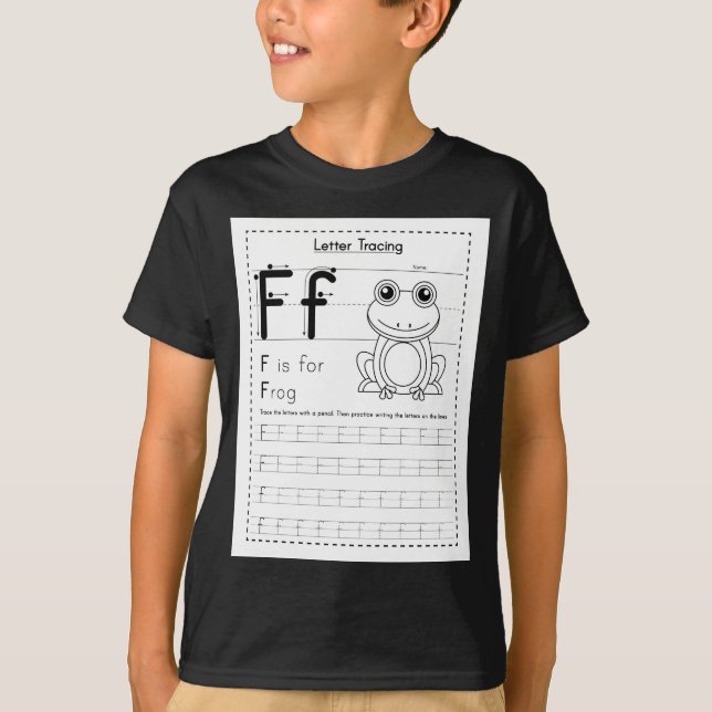 F for frog T-Shirt (Front)