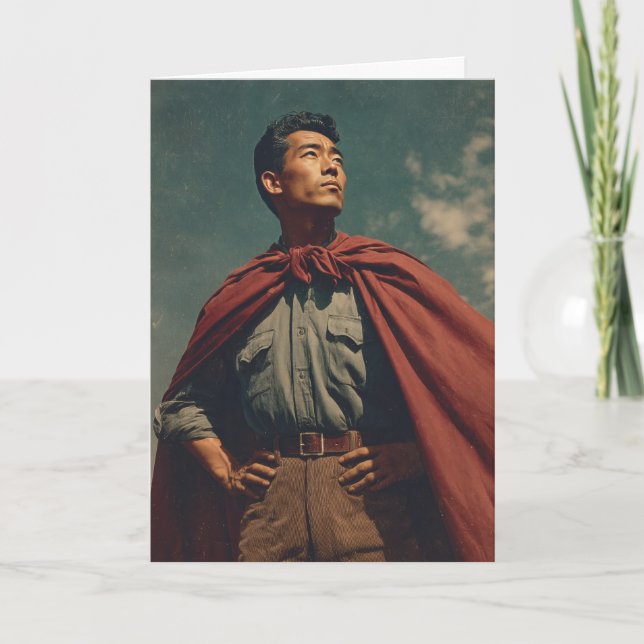 (F) Hero Dad Card (Front)