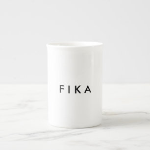 F I K A Bone China Mug